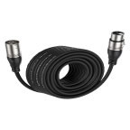 XLR MALE TO FEMALE CABLE 15M